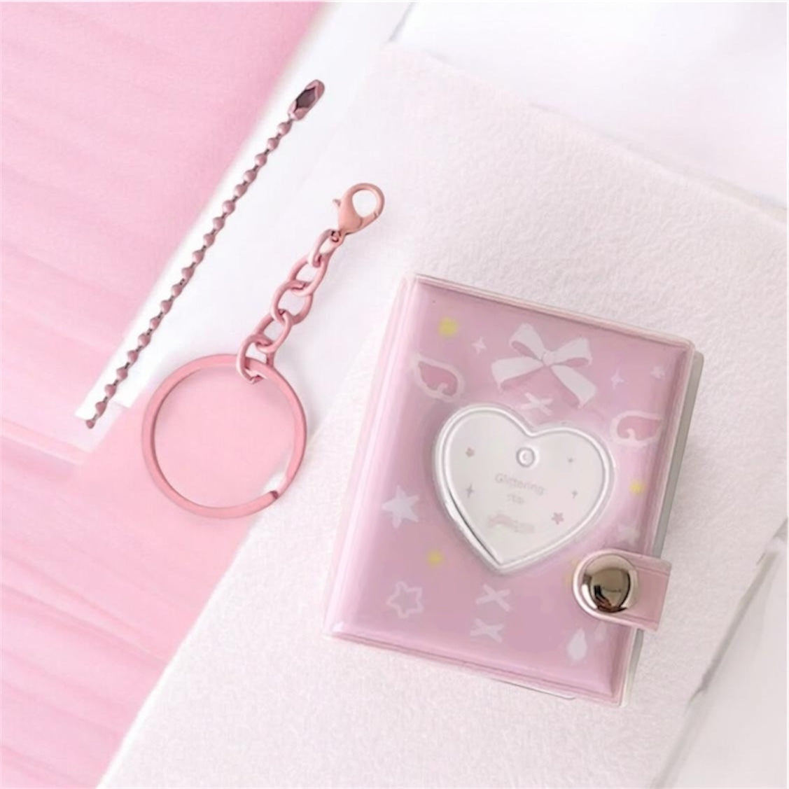 MINI PHOTO ALBUM KEYCHAIN