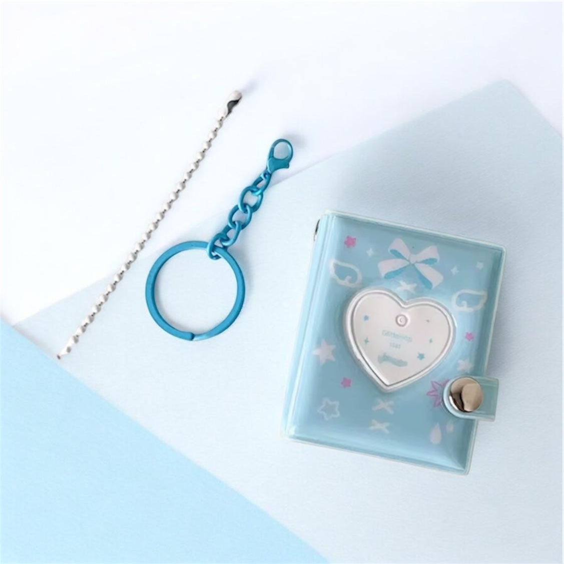 MINI PHOTO ALBUM KEYCHAIN