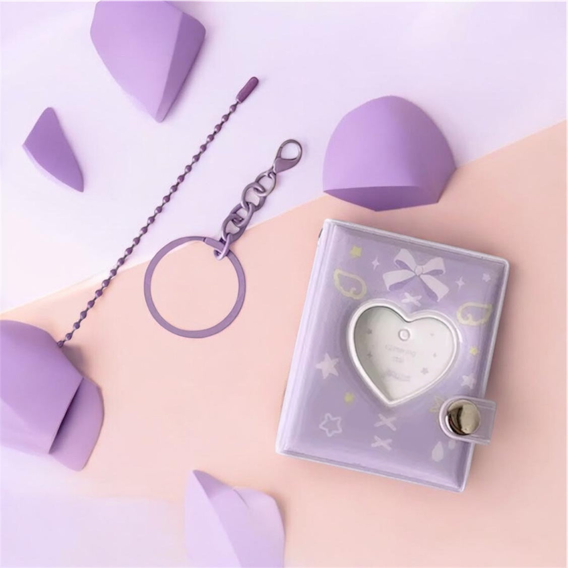 MINI PHOTO ALBUM KEYCHAIN