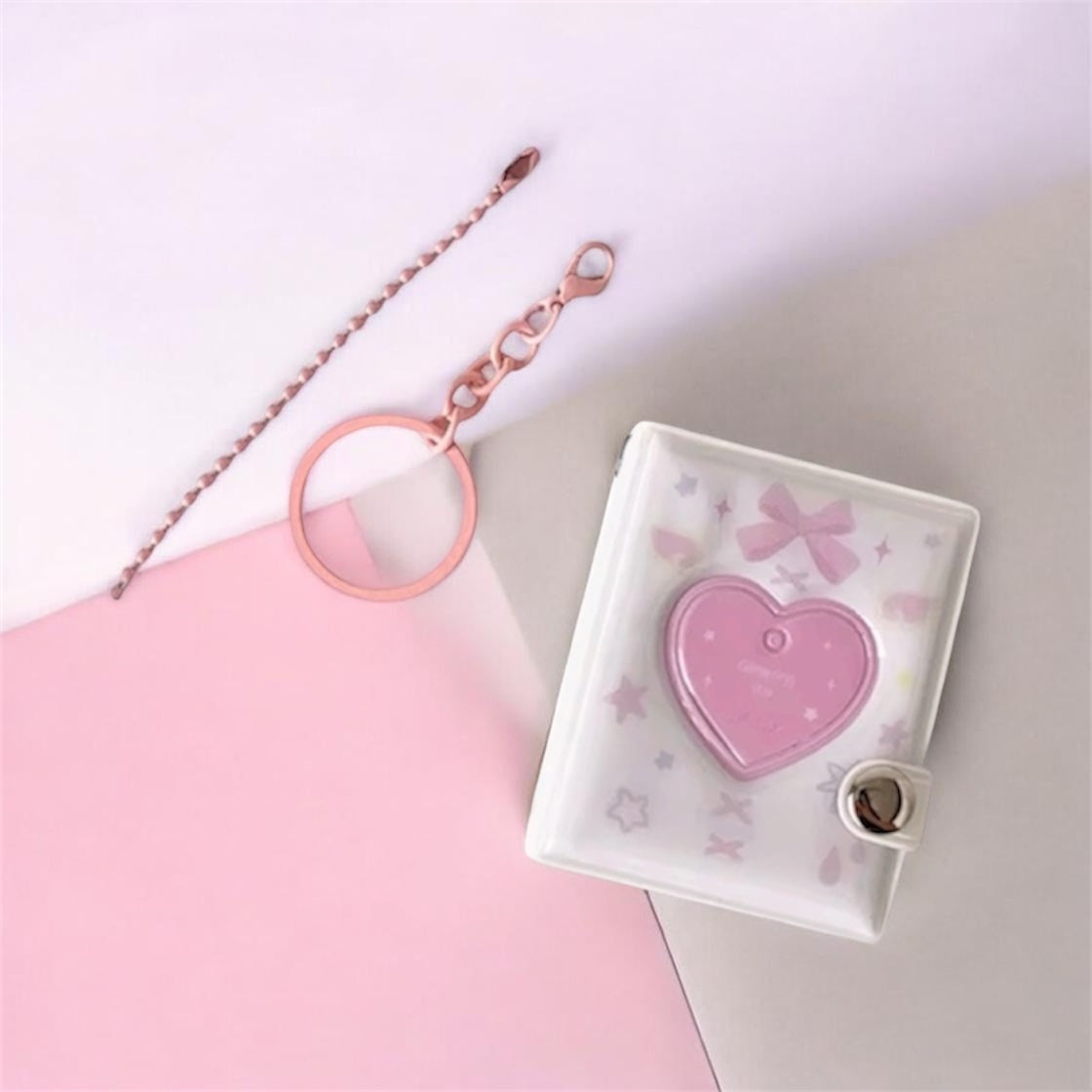 MINI PHOTO ALBUM KEYCHAIN