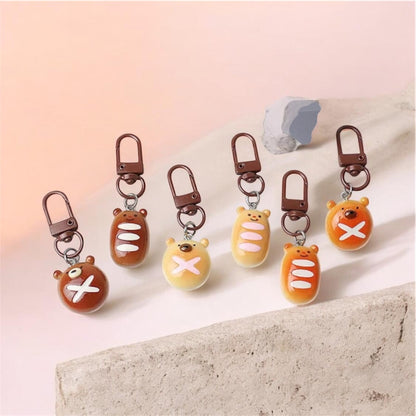 BEAR BREAD KEYCHAIN