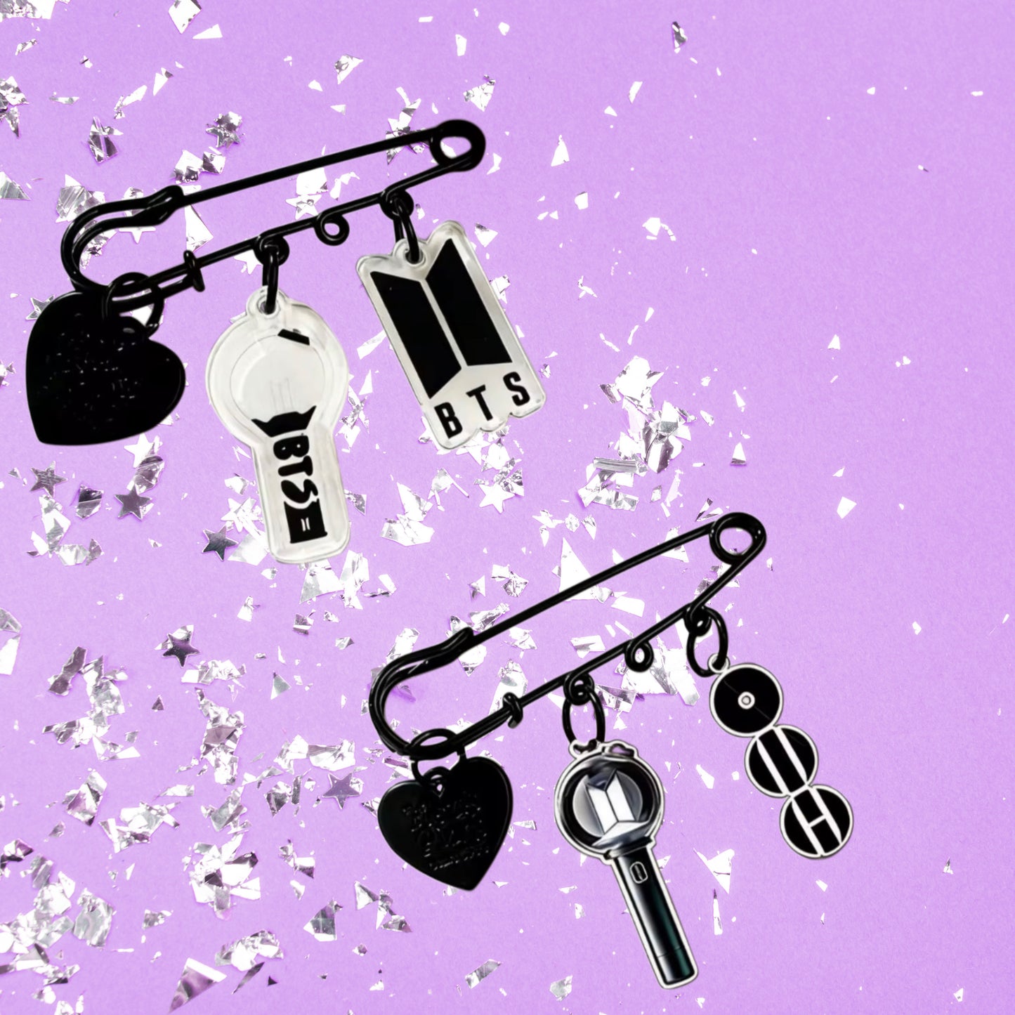 K-POP ACRYLIC CHARMS KEYCHAIN
