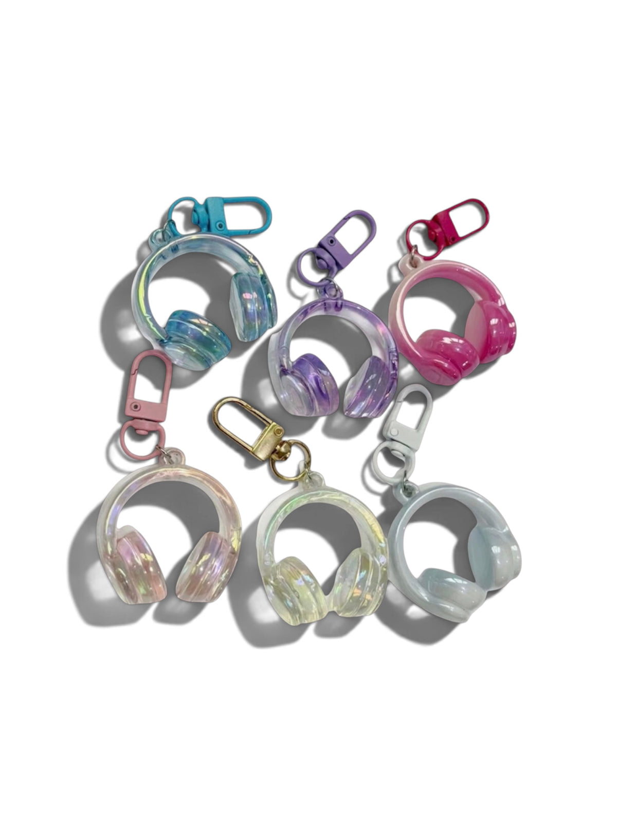 3D Headphone Acrylic Keychain