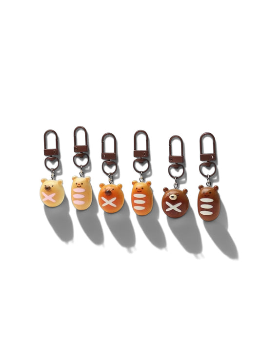 BEAR BREAD KEYCHAIN